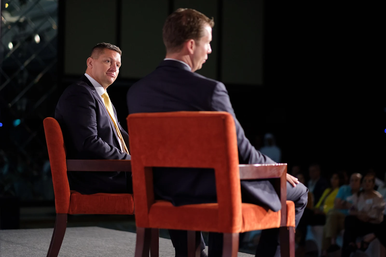 Alexander Erber in an onstage conversation with JT Foxx.