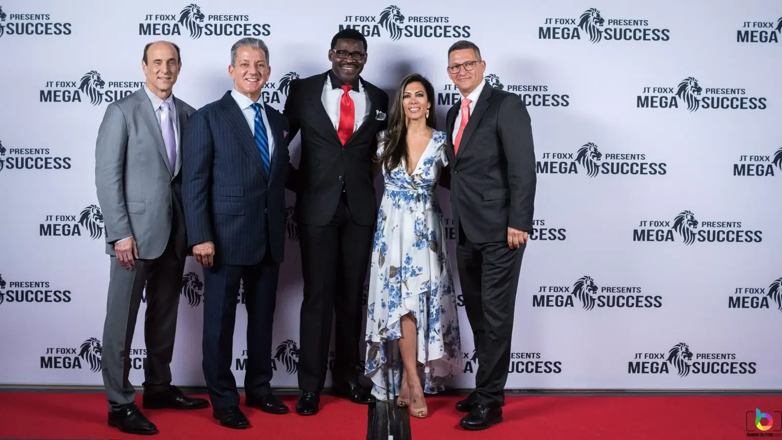 Alexander Erber in a group photograph at an earlier Mega Success event.