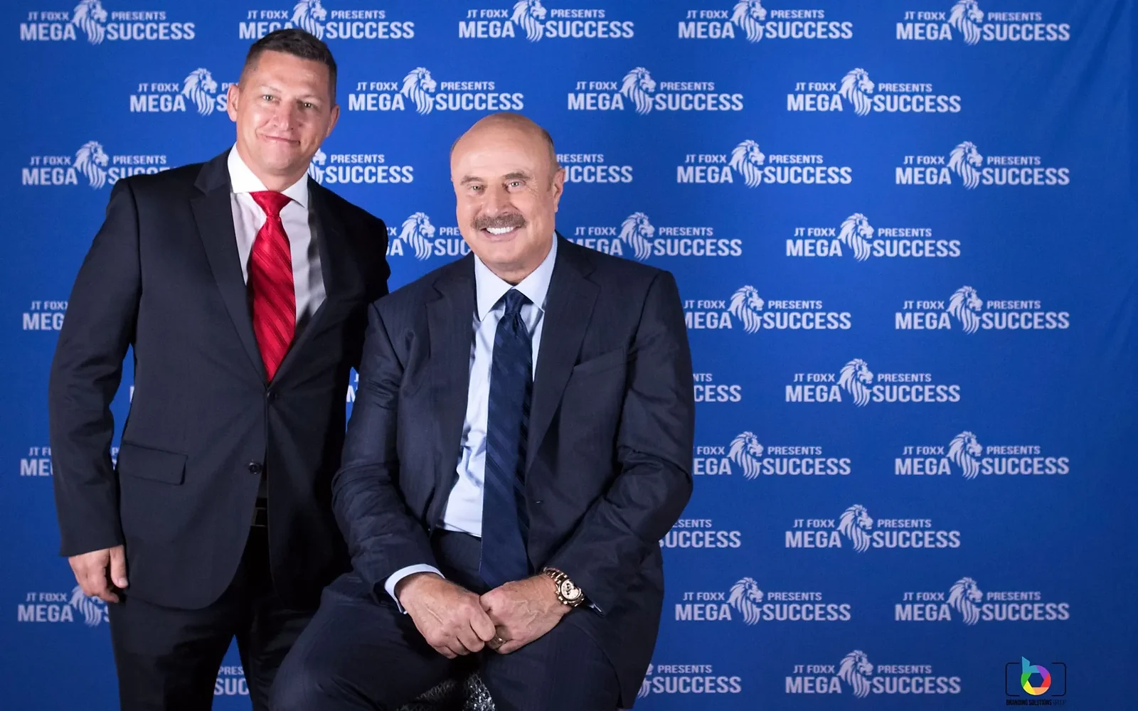 Alexander Erber with Dr. Phil McGraw at an earlier event.
